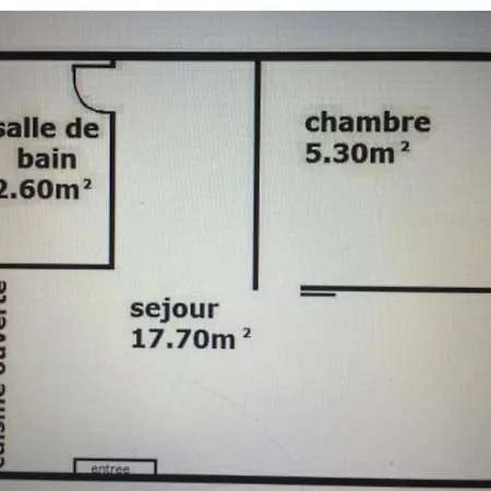 Apartment Le P'tit Wims A 350 M De La